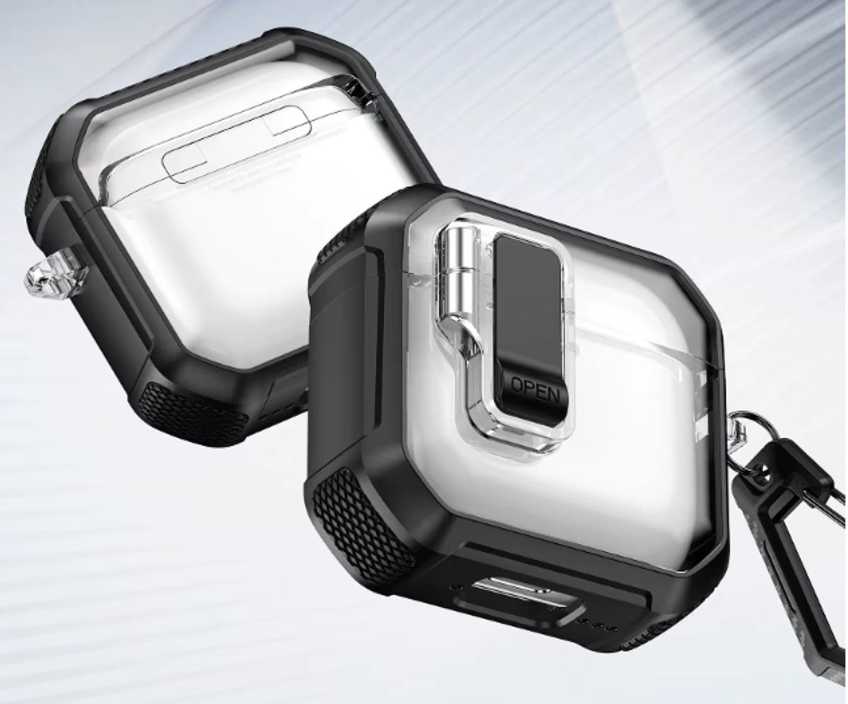 AirPods Clear Impact-Resistant Protective Case