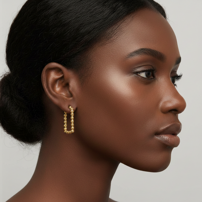 Chunky Hoop Earrings