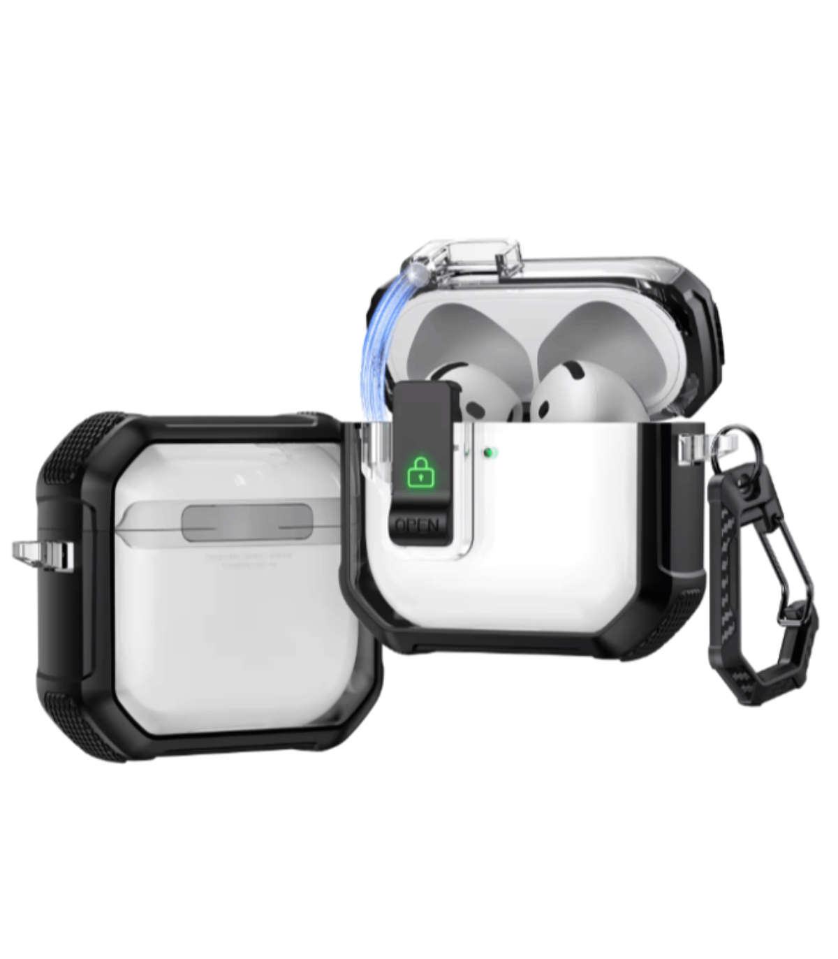 AirPods Clear Impact-Resistant Protective Case