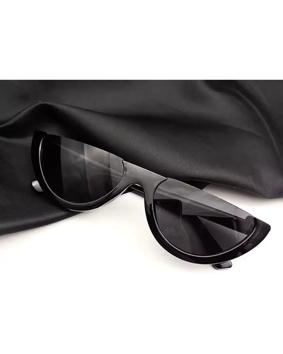 Retro Half-Frame Polarized Sunglasses