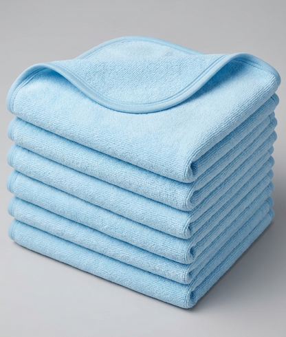 Ultra-Soft Microfiber Face Cloths – Makeup Remover, 3-Pack (30×30cm)