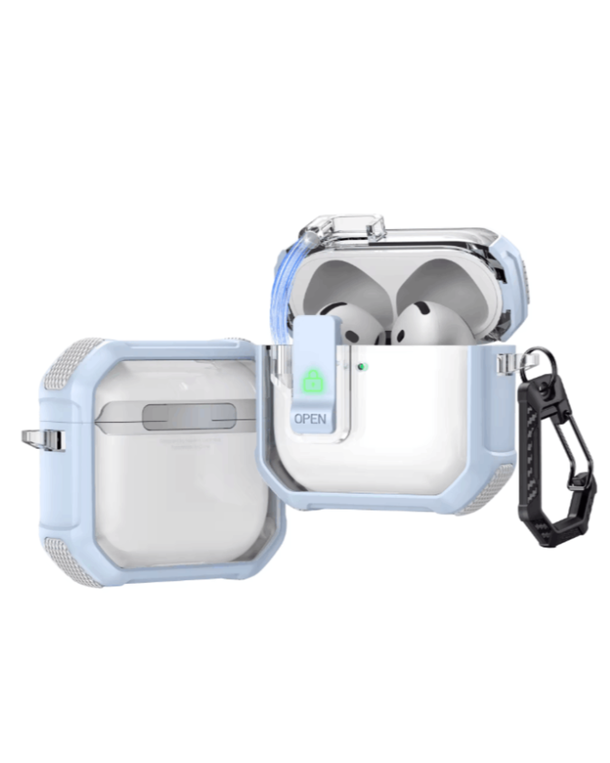 AirPods Clear Impact-Resistant Protective Case