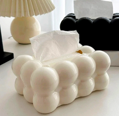 Bubble Plastic Tissue Box Organizer