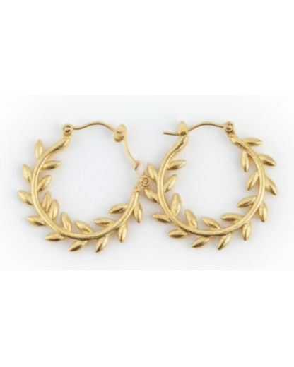 Chunky Hoop Earrings