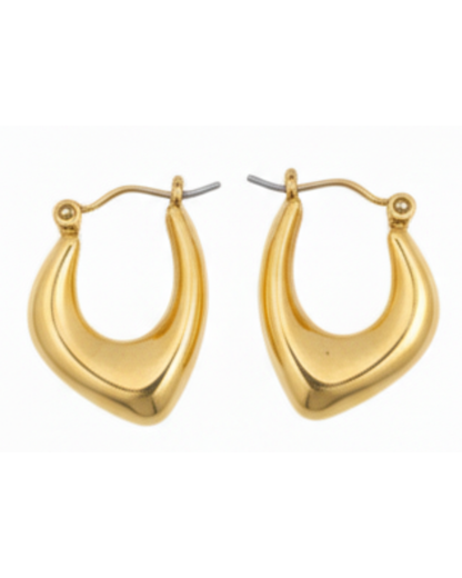 Chunky Hoop Earrings