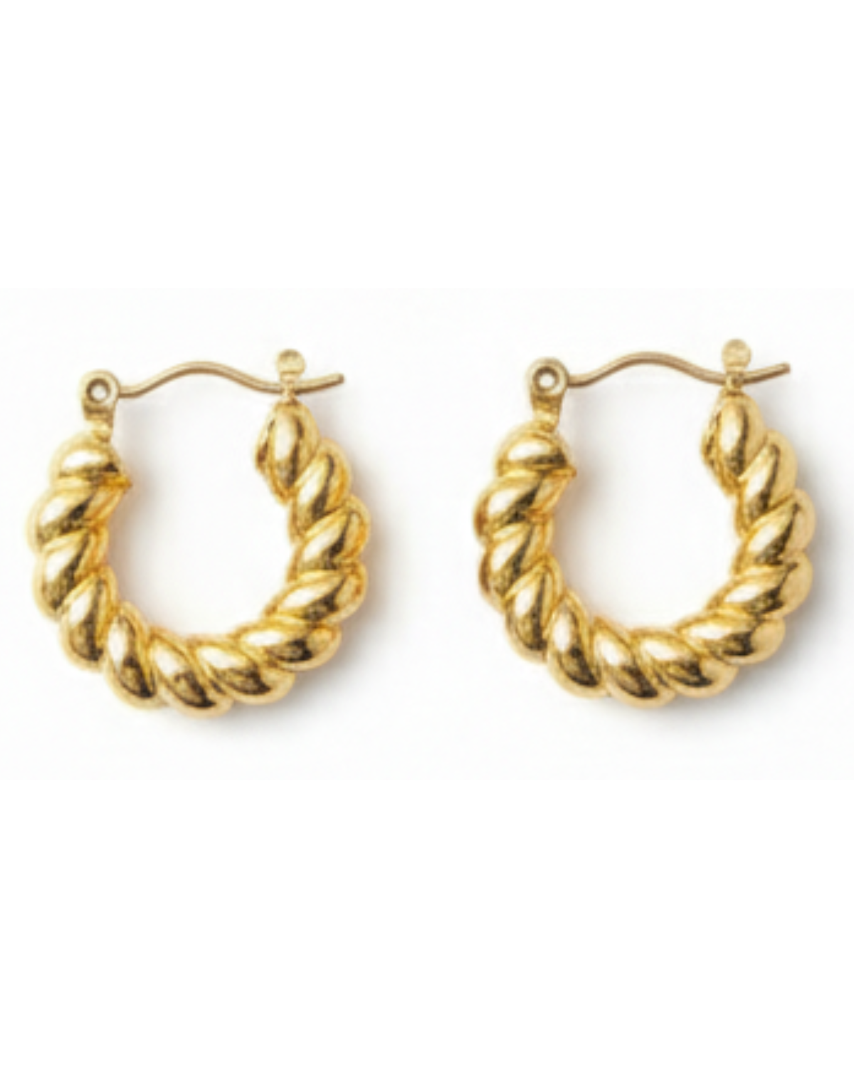 Chunky Hoop Earrings