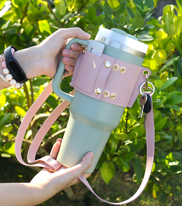 Cup Holder Crossbody Sleeve