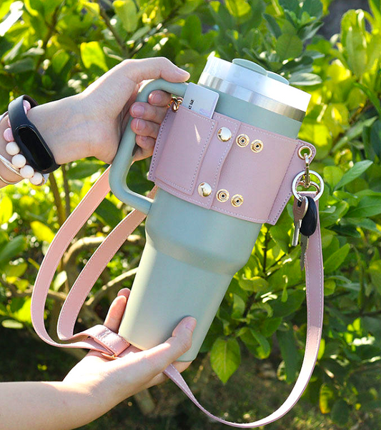 Cup Holder Crossbody Sleeve