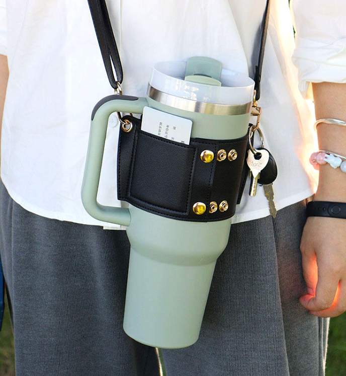 Cup Holder Crossbody Sleeve