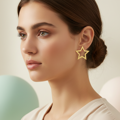 Geometric Hoop Earrings