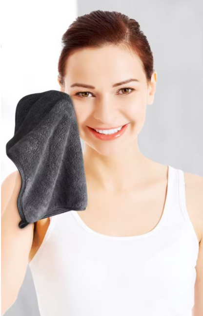 2-in-1 Soft Microfiber Face Cloths – Reusable Makeup Remover