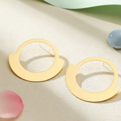 Geometric Hoop Earrings