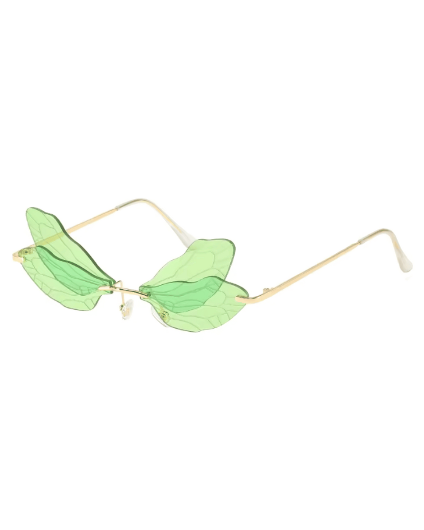 Polarized Rimless Butterfly Sunglasses