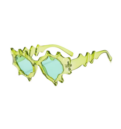 Punk Irregular Frame Sunglasses