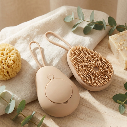 Silicone Body Scrubber Bath Brush – Exfoliating & Massage Cleaner