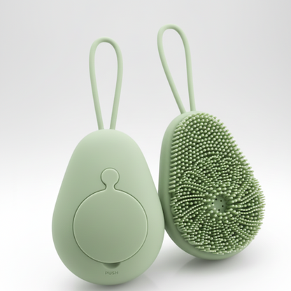 Silicone Body Scrubber Bath Brush – Exfoliating & Massage Cleaner