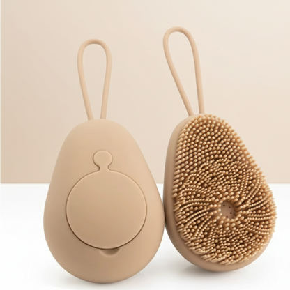 Silicone Body Scrubber Bath Brush – Exfoliating & Massage Cleaner