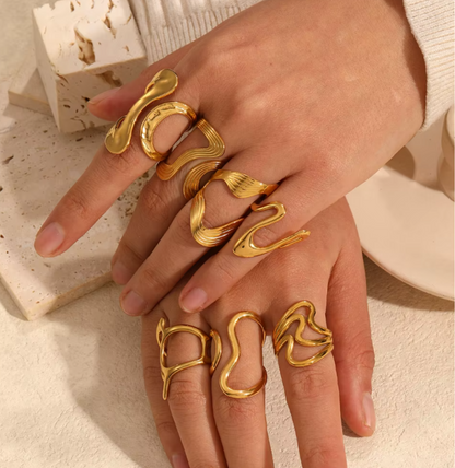 Stainless Steel Rings Jewelry