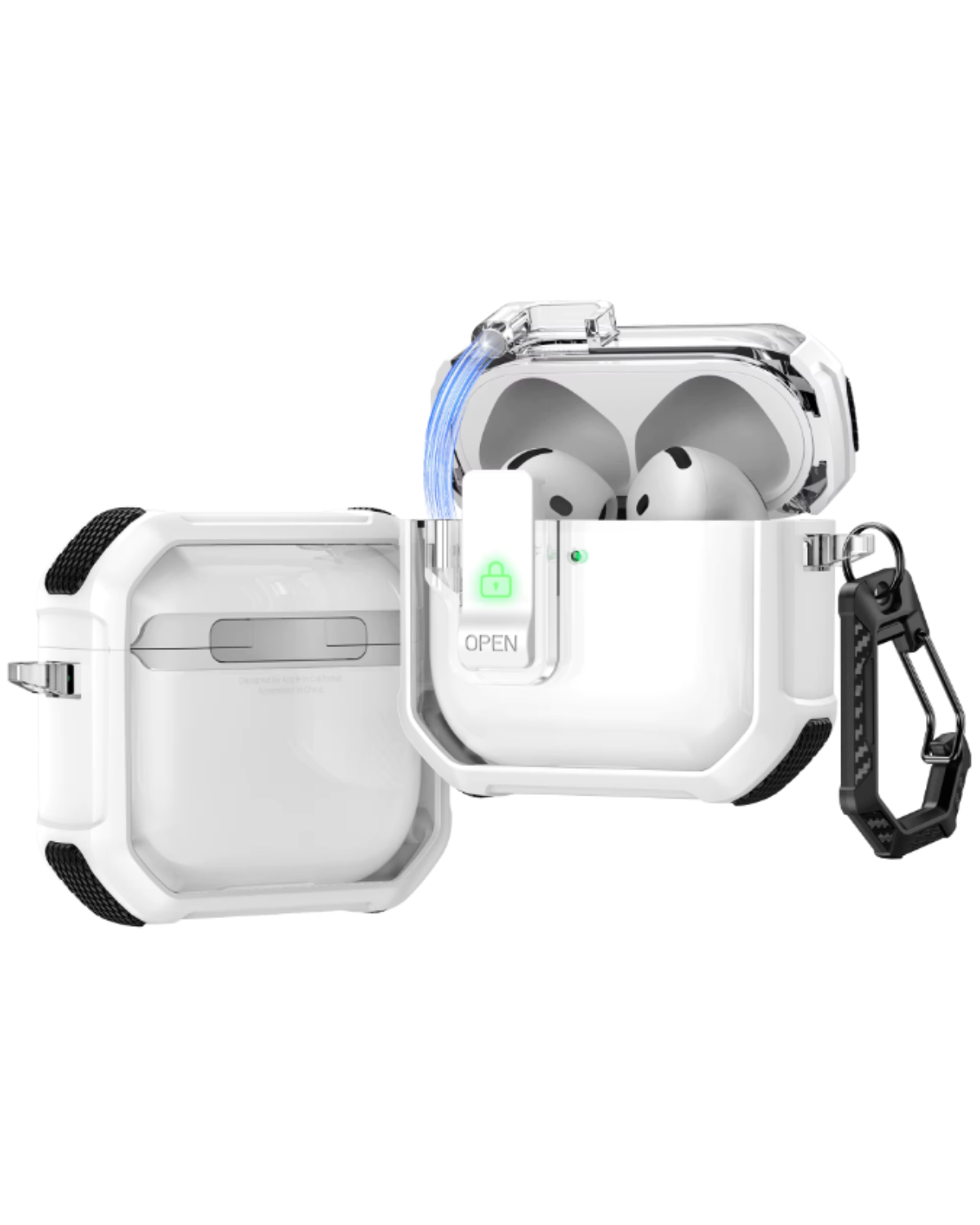 AirPods Clear Impact-Resistant Protective Case