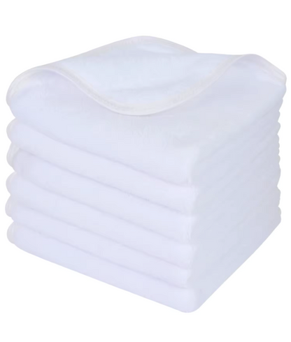 Ultra-Soft Microfiber Face Cloths – Makeup Remover, 3-Pack (30×30cm)