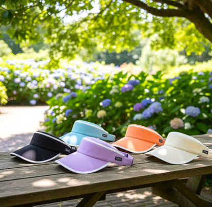 Wide Brim Foldable Sun Visor Hat – Summer Beach Cap