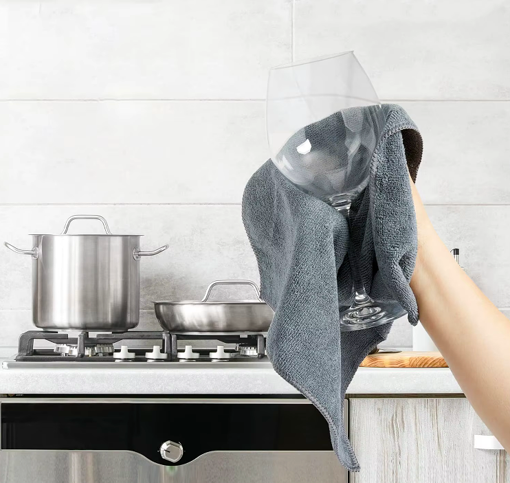 3 in 1 Microfiber Cleaning Cloths – Super Absorbent Household Towels