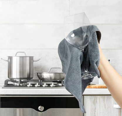 3 in 1 Microfiber Cleaning Cloths – Super Absorbent Household Towels